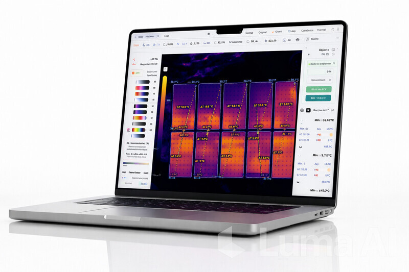 Dronly přináší dostupný software pro termovizní diagnostiku FVE - náhledový obrázek